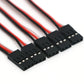10pcs 100mm/150mm/200mm/300mm/500mm RC Servo Extension Cord Cable Wire Lead JR For Rc Helicopter Rc Drone