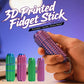 3D Printed Little Ouchie Fidget Toys Portable Mini Spiky Grippie Stim Stress Relief Toys Keychain Stimming Autism Adults Gifts