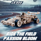 ROKR 3D Wooden Puzzle Formula Racing Car Mechanical Model Building Kit 1:18 Scale 241-piece Puzzle Toys for Adult to Build Ideal Gift for Boys Men