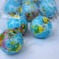 Earth Squeeze Balls Soft Foam Globe Stress Relief Squeeze Toys Hand Wrist Exercise Sponge Toy For Kids Adults Educational Gifts