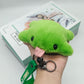 1pcs Green Frog Plush Toy Cute Pendant Kawaii Key Pendant Fashion Bag Pendant Suitable as an Easter Gift for Family and Friends