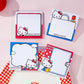 Genuine Sanrio Anime Hello Kitty Cartoon Memo Pad KT Cat Memo Pad Handbook Notepad Women Birthday Gifts