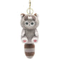Kawaii Keychain Pendant Cartoon Mofusand Shark Cat Cross-Dressing Doll Backpack Decor Toys