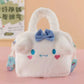 Cartoon Anime Sanrio Handbag Soft And Cute Crossbody Bag Storage Travel Girl Birthday Gift