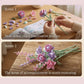 Building Block Flower Bouquet Set Exquisite Assembly Floral Model Eternal Flower Desktop Ornament Birthday Gift Holiday Gift
