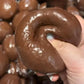 Chocolate Stress Ball Shapeable Non-Bounce Crunchy Squshiy Squeeze Ball Fidget Toy ASMR Sensory Anti-Stress Toys for Adults Gift