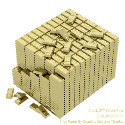 2/50/200PCS Millionaire Money Dollar USD MOC Building Blocks Toys Kids Collection Souvenir Gift Pretend Play Decoration Boy Gift
