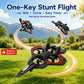 ZNLYRION YL87 EPP Foam Fighter RC Plane Fixed Altitude Hover LED Light 360 Stunt Roll Impact Resistant Kids Toy Drone