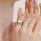 Pokemon Dratini Couple Ring S925 Silver Anime Peripheral Opening Adjustable  Cartoon Accessories Fashion Gift