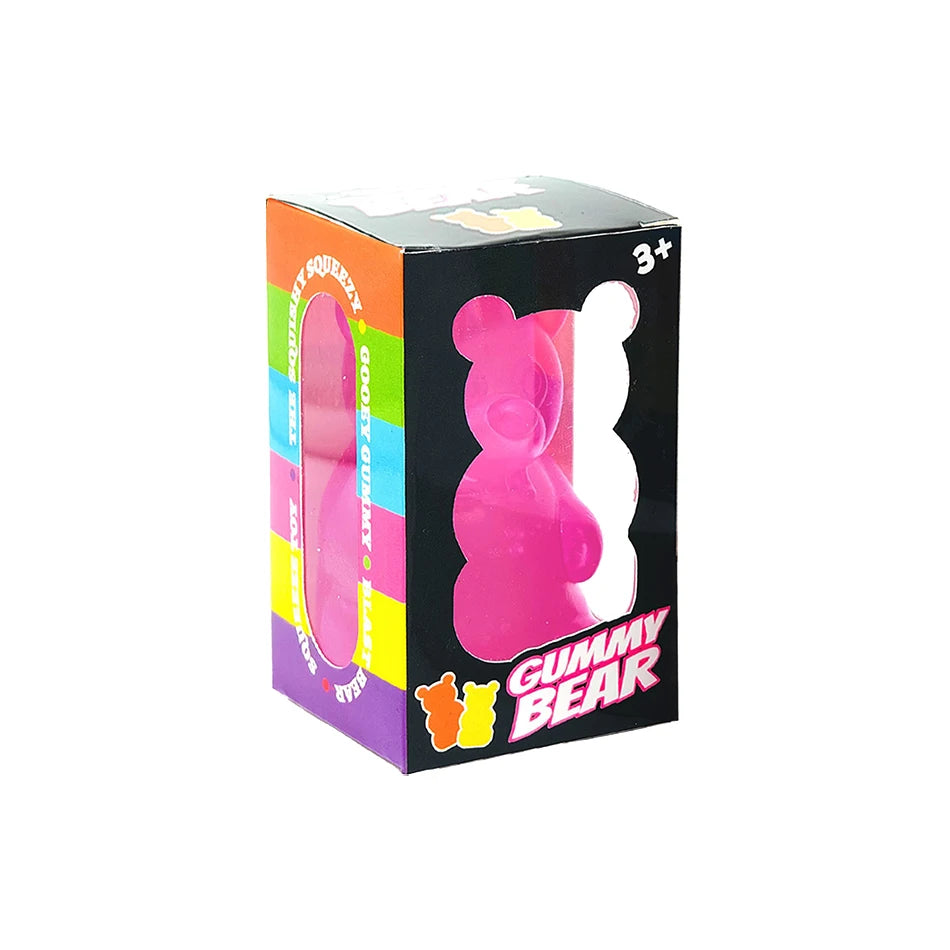Bear Squishy, Stress Bear Taba Squishy, Taba Squishy Toys for Kids, Stress Balls Valentines Day Gifts Birthday Gifts Party Favors, Christmas Gifts.