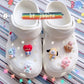 BT21 Cartoon Cute Shoe Buckle Koya RJ Shooky Mang Chimmy Cooky, 3D Stereo Shoe Flower Decor, Detachable DIY Shoe Decoration