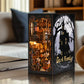 Book Nook Kit Dark Family DIY Wooden Puzzle Gothic Style Halloween Bookshelf Dollhouse Model Bookend Building Home Decoration