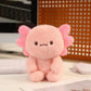1PC Cute Axolotl Plush Companion Doll Kawaii Ornaments Salamander Doll Stuffed Doll Super Soft Home Decor Plushie Animal Toy