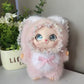 Cartoon plush lace Lori rabbit doll cute vinyl doll machine pendant accessories gift bag pendant.
