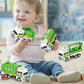 4Pcs Kids Toy Car Inertia Sanitation Truck Models Pull Back Engineering Vehicle Boys Toys for Children Ideal Gifts for Boys Kids