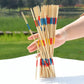 Classic Wooden Pick Up Sticks Game Colorful Development Interactive Learning Fun Family Party Multiplayer Puzzle Toy Kid Adult