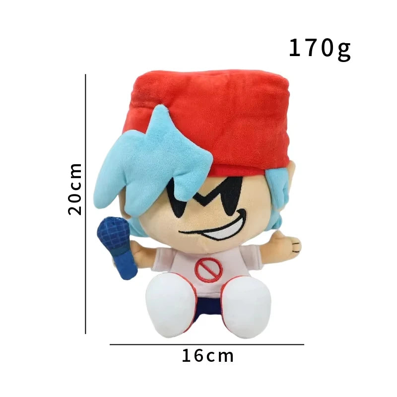 In Stock Pico Darnell Plush FNF Friday Nights Plushies Anime Dolls For Halloween Christmas Toy Gift