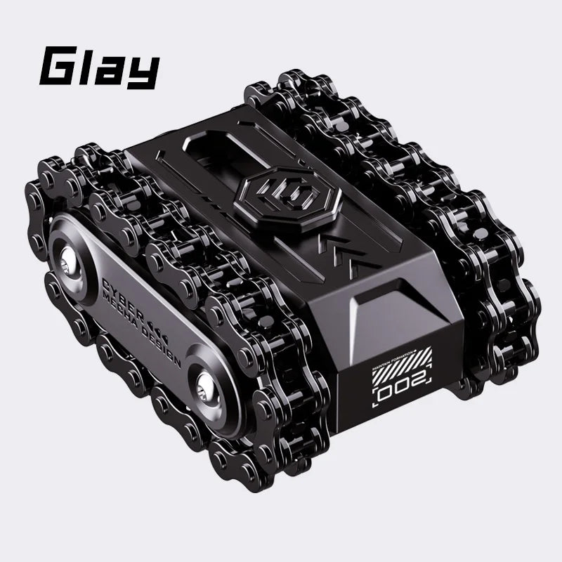 Metal Rotating Tank Fidget Toy - Tactical Magnetic EDC Stress Reliever & Spinner | Cool Military Gift for Kids Fidget Toy EDC