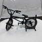 1:8 Mini Model Alloy Bicycle Diecast Decoration Metal Mountain Finger Black Bike Simulation Collection Gifts Toys for Boys