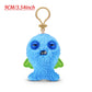 Fuggler Funny Ugly Monster Plush Toys Keychain Monster Rabbits Cute Stuffed Fugg Kawaii Peluche Dolls Pendants Gifts Kid 12CM