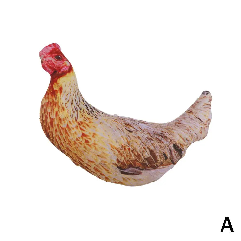 Simulation Hen Bird Goose Plush Doll Pillow Cushion Toy Creative Plush 3D Bird Plush Toy Stuffed Chicken Soft Stuffed Toy