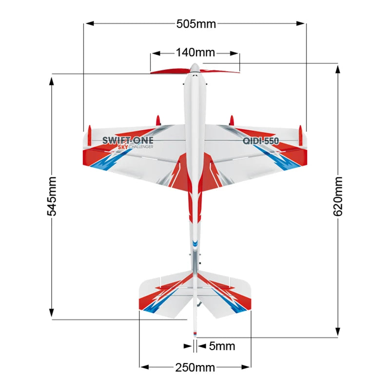 3D Stunt Glider RC Plane Brushless Motor 2.4G Remote Control Aircraft EPP Foam Flight Airplane Toys US Shipping