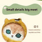 Kawaii Keychain Pendant Cartoon Mofusand Shark Cat Cross-Dressing Doll Backpack Decor Toys