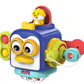 Baby Busy Board Cube Montessori Sensory Toys for Toddler Educational Learning Activities Travel Toy Lock Box Fine Motor Skill