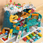 Boys Dinosaur Race Track Playset - Dinosaur Rolling Hill Car Track Cars Ramp Track Toys Toys Mountain Track, Mini Cars For Kids