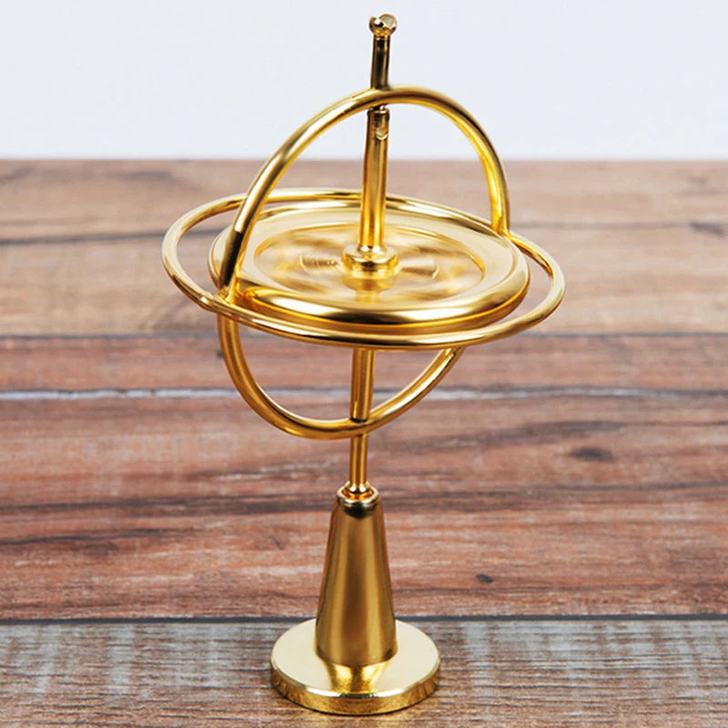 Metal Anti-Gravity Spinning Top Balancing Toy, Desktop Gyroscope, Physics Toy, Educational & Training Gift