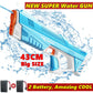 Full  Automatic Electric Water Gun Toys 43cm Portable Children Adult Summer Beach Outdoor Fight Fantasy Toys for Boys Kids Game