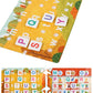 New Montessori Scene Stickers for Children DIY Hand-on Puzzle Reusable Books Cartoon Learning Cognition Toys for Kids Gift