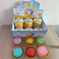 Glitter Dumpling Squishy Toy with Box Dumpling Sensory Squeeze Stress Relief Glitter Dough Gift for Adults And Kids