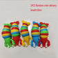3D Slug Fidget Toy Colorful Slug Snail Toy Articulated Flexible All Ages Relief Anti-Anxiety Sensory Toys for Children