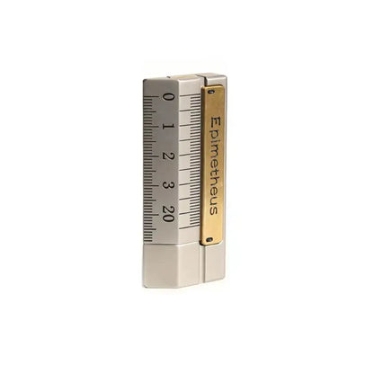 EDC Ruler Mechanical Slider Fidget Toy, Adult ADHD Stress Relief EDC Toy, Office Desk Stress Relief Toy Adults Gifts