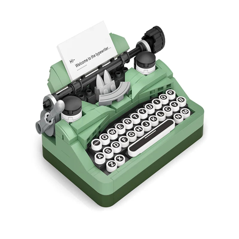 LOZ printer, radio, computer building blocks set, home creative toys, ornament, educational model building toys, birthday gift