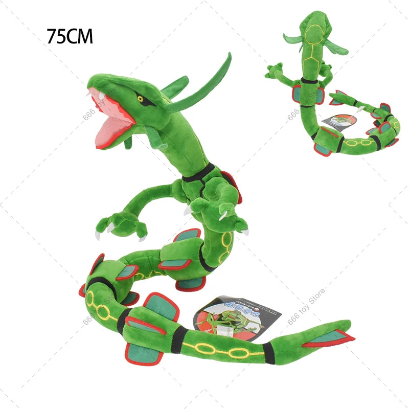 Pokemon Peluche Dragonair Gyarados Rayquaza Sky Dragon Animal Stuffed Plush Dolls Children Toys Birthday Festival Gift For Kids