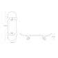 Mini Maple Finger Skateboard Desktop Sport Game Fingerboard Toys Mini Funny Cute Skate Gift Christmas for Boy Gift