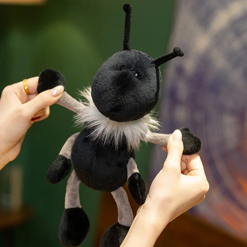 30cm Cute Ant Plush Toy Soft Stuffed Animal Kawaii Ant Doll Pillow Creative Room Decoration Birthday Gift