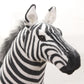 90cm Large Pretty Standing Zebra Lively Simulated Stuffed Animals Can Ride Model Kids Mount Decorat Plush Doll Children Toy Gift