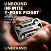 EDC Fidget Slider Metal Magnetic Push Toy Stress Relief for Adults ADHD Anxiety Office Desk Gadget Gift Fidget Spinner