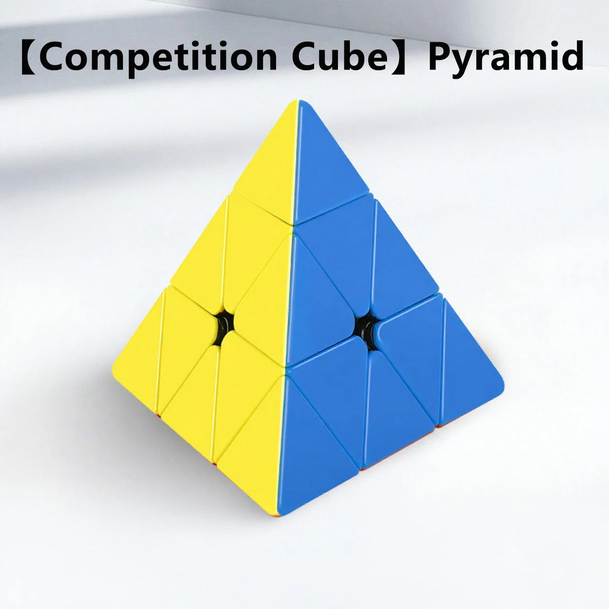 SENGSO Speed Cube 2X2 3x3 4X4 5X5 Cube Pyramid Problem-Solving Brain Teaser, Color-Matching Puzzle Educational Toy