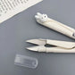 New Cute Miffy Bunny Sweet Creative Cartoon Pattern Simple Fashion Small Portable Plastic Scissors for Students Doing Crafts