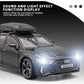 1:32 RS6 Model Car, Black Edition: Customized for Kids Realistic Simulation, Diecast Metal, Perfect Gift for Boys