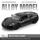 1:32 Maserati MC20 Model Exquisite Alloy Simulation Convertible Super Car Collection Gift Desktop Decoration Light & Sound