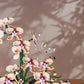 Creative Orchid Cymbidium Eternal Flowers Potted Plant Building Blocks Simulation Phalaenopsis DIY Bricks Toys Valentine's Gift