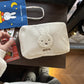 Anime Miffy Corduroy Cosmetic Bag Ins Portable Large-capacity Capacity Handbag Stationery Storage Bag Gift Toys for Girl