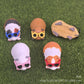 Cute Little Guinea Pig Wearing Sunglasses Blind Box Toys Miniature Kawaii Sunglasses Cavy Doll Model Toys Collect Ornaments