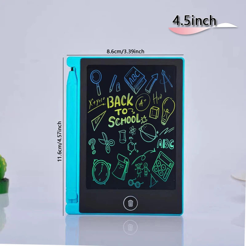 4.5 Inch LCD Writing Tablet Portable Digital Notepad Lightweight Pocket Design Ideal for Creative Sketching Drafting Office Gift