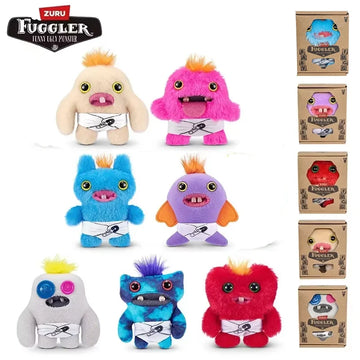 Fuggler Plush Baby Series Mr Needles Funny Ugly Monster Fuggs Munch Rabid Rabbit Wide Eyed Weirdo Stuffed Doll Gift Soft Toy 9CM